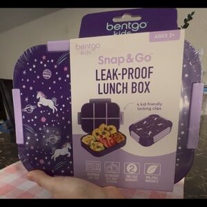 Bentgo Kids Purple Unicorn Lunch Box